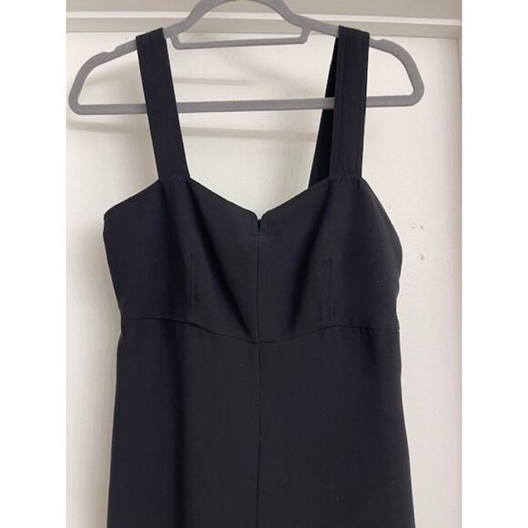 Derek Lam Design Nation Jumpsuit Minimalist Wedding Guest Black Sz S - Picture 4 of 11